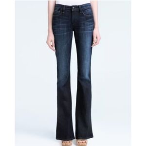 Joe's Visionaire Mid-Rise Dark Boocut Stretch Jeans 34" Inseam Tall 25/0